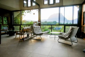 cafe and snack inside space