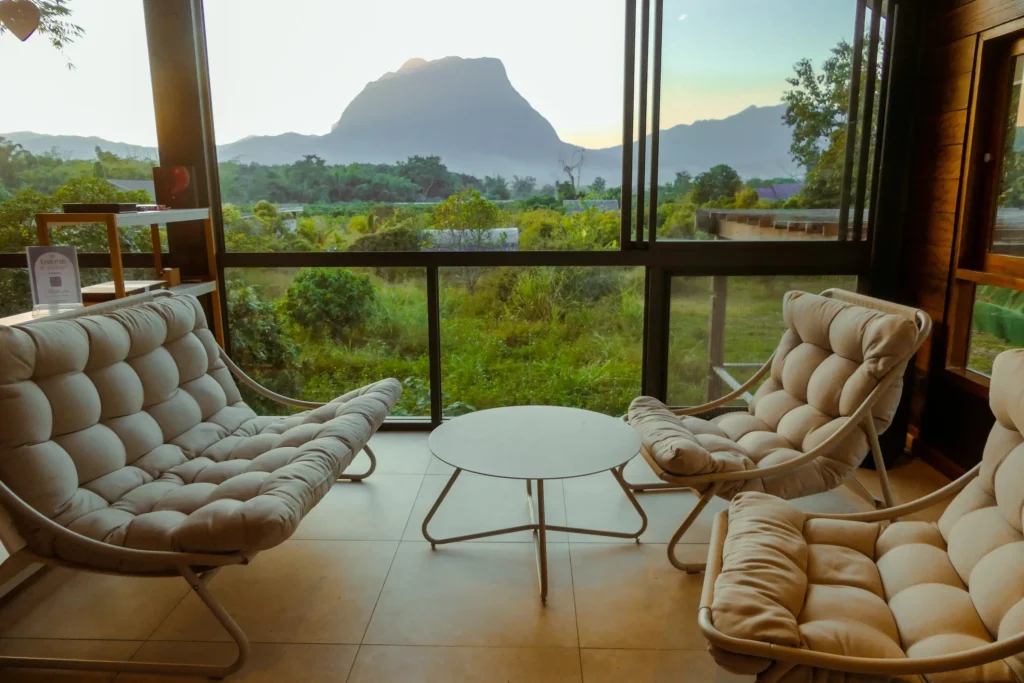 Coffee space with view on Doi Luang